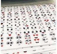 Tem mặt cười dán hũ / 1 hình