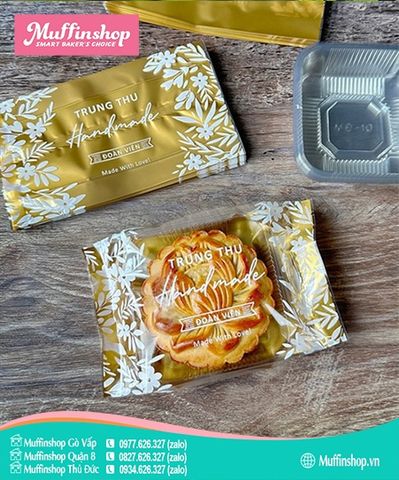 Túi trung thu hàn 200g size 10.11 Hoa Lá