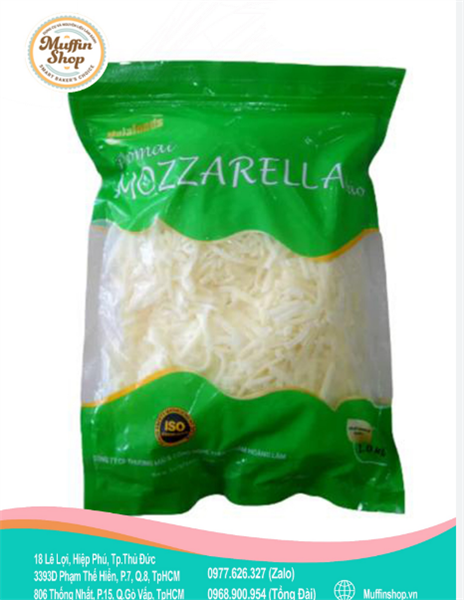 Phomai Mozza bào HOLA (xanh lá/ vàng)