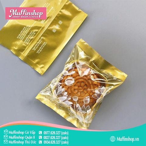 Túi trung thu hàn 200g size 10.9 Sen Vàng