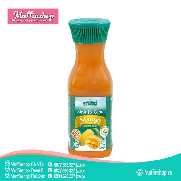 Sinh tố Golden Farm 1L XOÀI - 12c/T