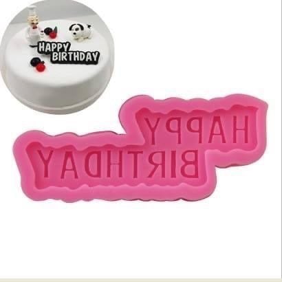 Miếng  Silicon Happy Birthday
