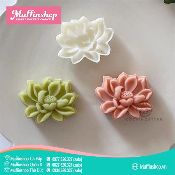 Khuôn trung thu 50g SEN BÚP 2249