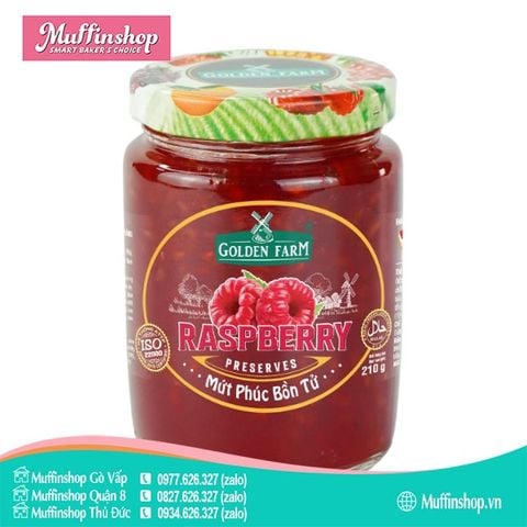 Mứt Golden Farm 210gr PHÚC BỒN TỬ - 12h/T
