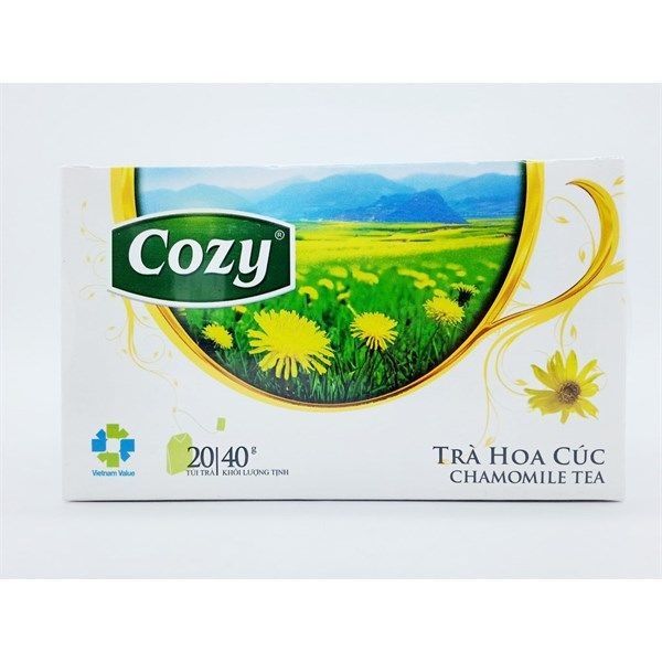Trà Cozy túi lọc HOA CÚC 25 gói - 36h/T