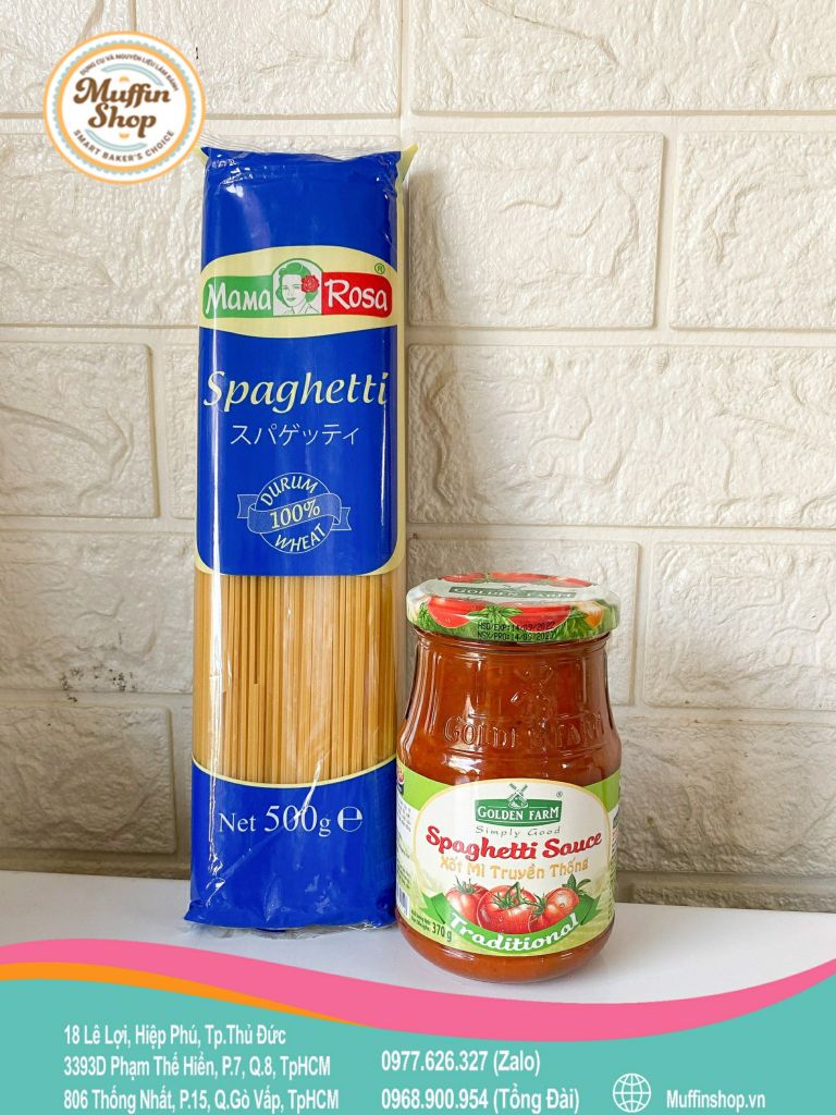 Combo Mì Spaghetti kèm Sốt