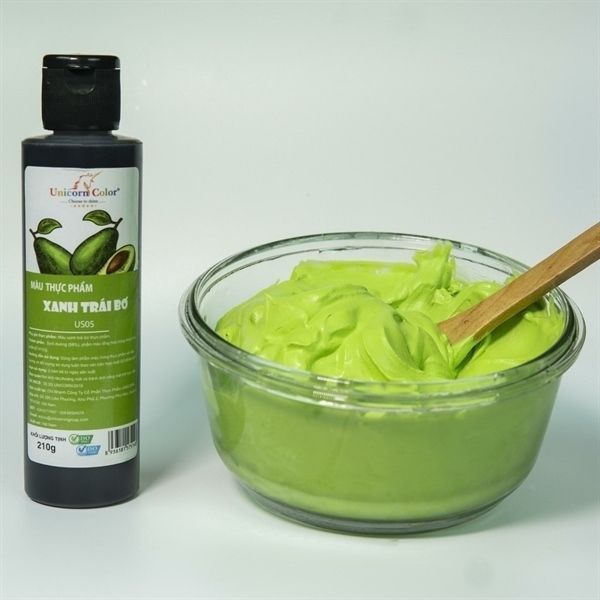 Màu Unicorn Siro 210gr XANH TRÁI BƠ US14