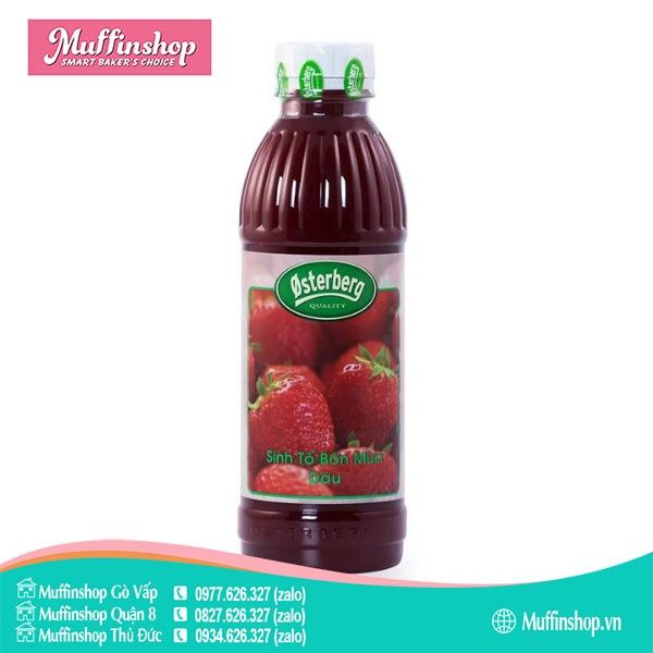 Sinh tố DÂU TÂY Osterburg 1L - 12c/T