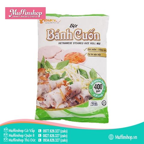 Bột Bánh Cuốn TÀI KÝ - gói 400gr (24g/T)