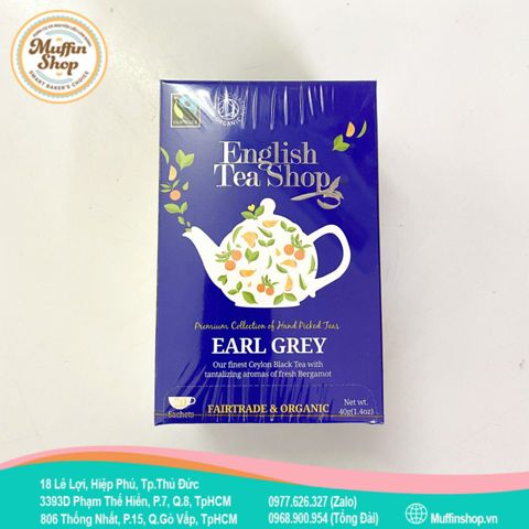 Trà Earl Grey - Trà Bá tước 40gr