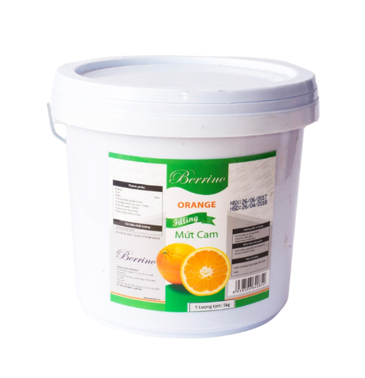 Mứt Berrino CAM xô 5kg
