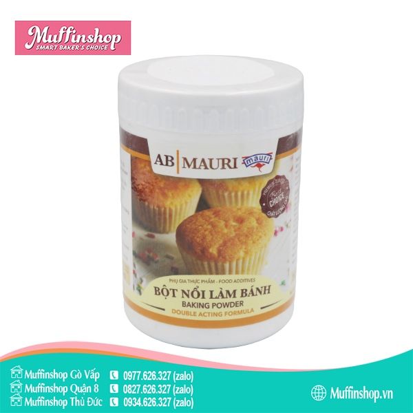 Baking powder Mauri KO MUỐI NHÔM - 10g/T