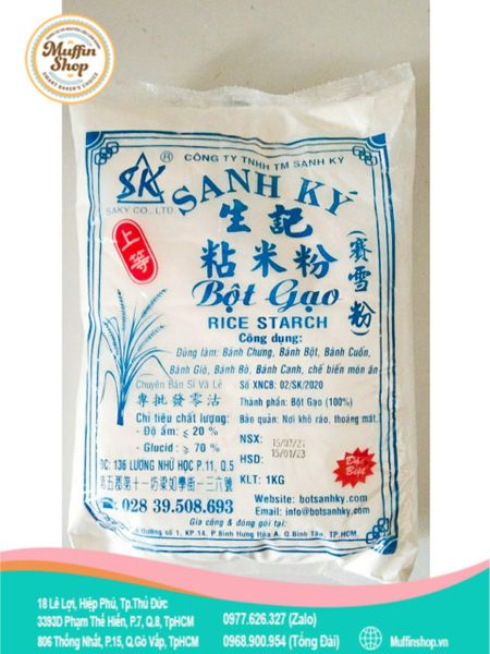 Bột gạo Sanh Ky xanh dương - 1kg