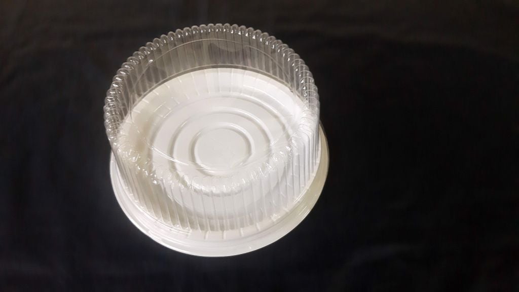 HA022 Hộp tròn đế trắng đáy 18cm - 600c/T