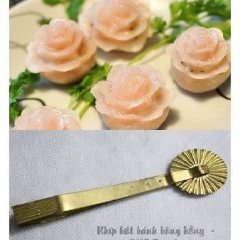 Nhíp bánh xe tạo cánh bông hồng