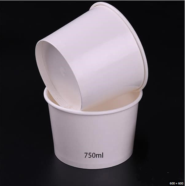 Tô giấy trắng 750ml - 32OZ