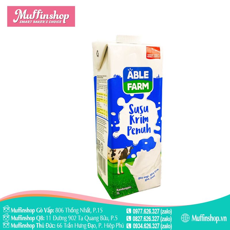 Sữa tươi tiệt trùng Able Farm