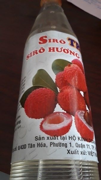 Siro Dâu Trinh 600ml - 24c/T