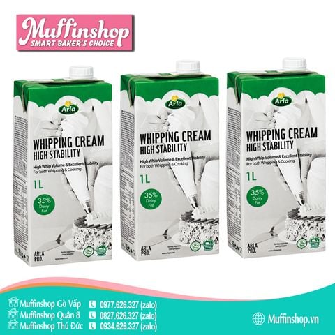 Whipping Cream Arla Pro 35% 1L - 10h/T