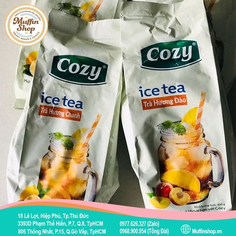 Trà Cozy hoà tan ĐÀO 400gr - 30g/T