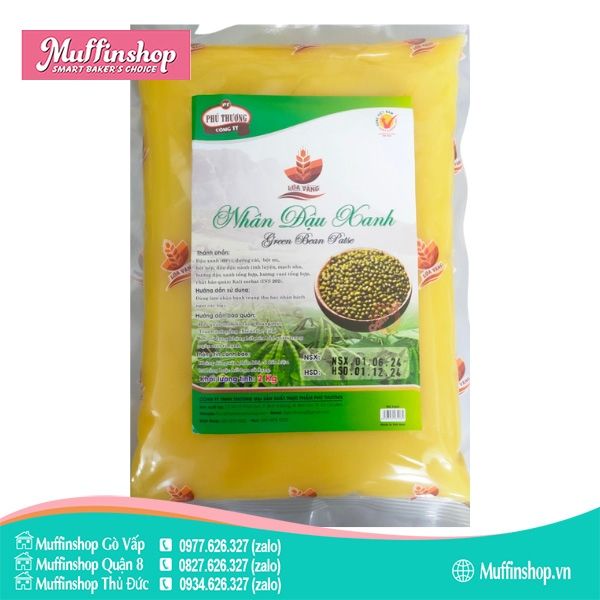 Nhân Đậu Xanh Phú Thương Cty 1kg