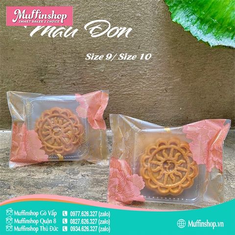 Túi trung thu hàn 150g size 9.6 Mẫu Đơn