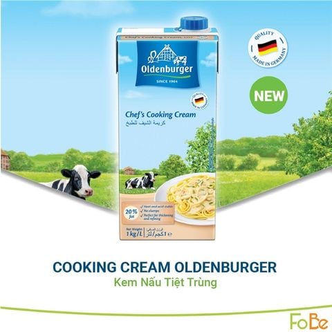 Cooking Cream OldenBurger 20% - 12h/T