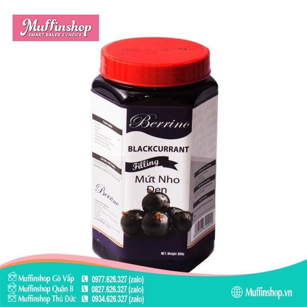 Mứt Berrino 950gr NHO ĐEN - 15h/T