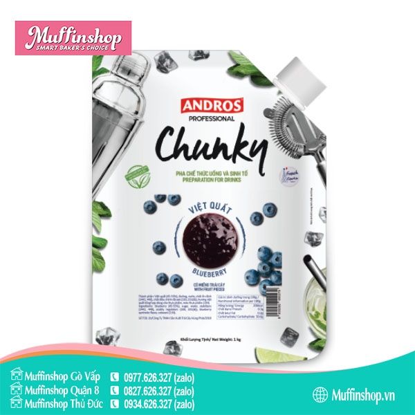 Chunky VIỆT QUẤT 1kg - 8g/T