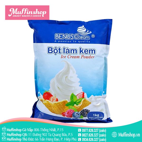 Bột làm kem tươi BENUS CREAM - Cao cấp