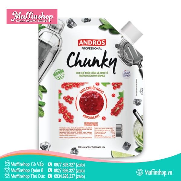Chunky NHO CHUỖI NGỌC 1kg - 8g/T