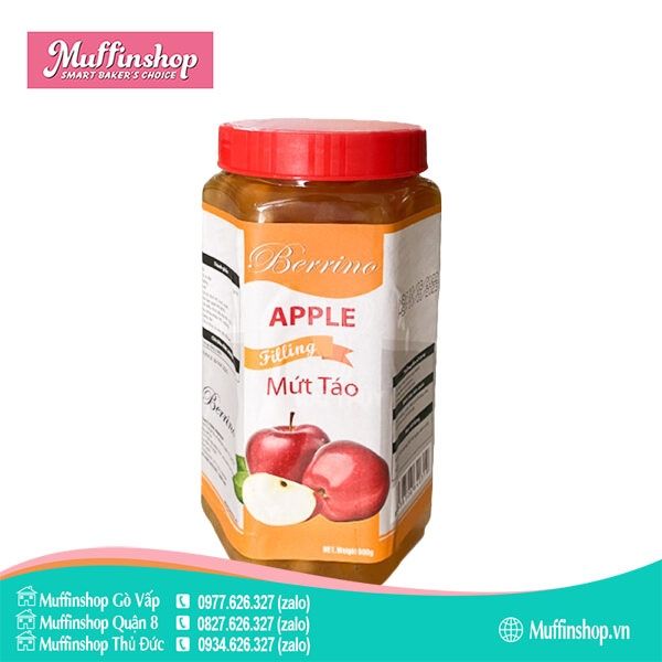 Mứt Berrino 950gr TÁO - 15h/T