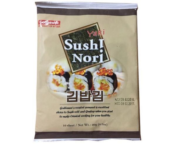 Rong Biển Cuộn Cơm NORI 10 lá - 130g/T