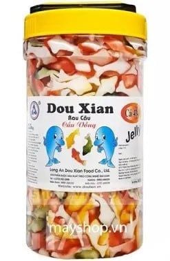 Thạch Cá Heo 5 màu - 1kg/ hũ 2.5kg - 6 hũ/T