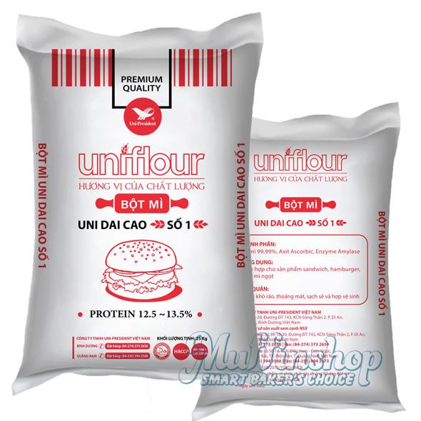 Bột mì Uniflour Dai cao Số 1 bao 25kg