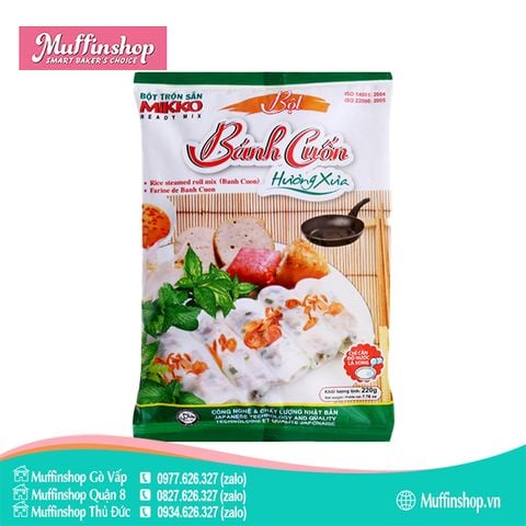 Bột bánh cuốn MIKKO gói 220gr - 30g/T