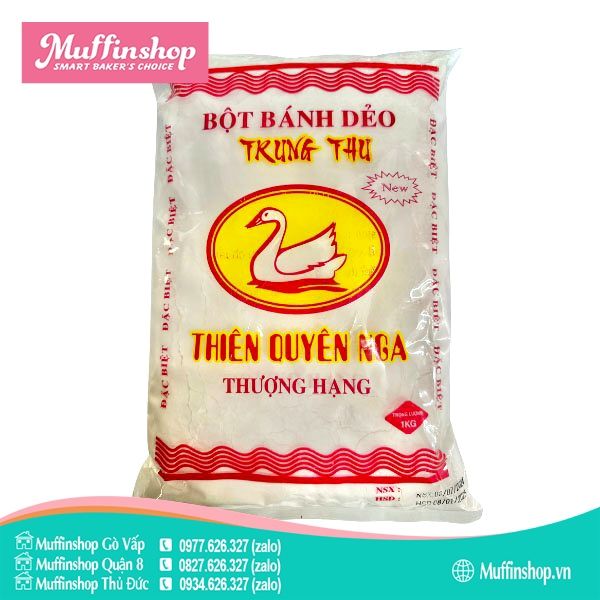 Bột dẻo đỏ THIÊN QUYÊN NGA 1kg - 25g/bao