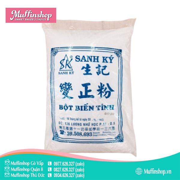 Bột biến tính Sanh Ký 1kg - 25g/bao