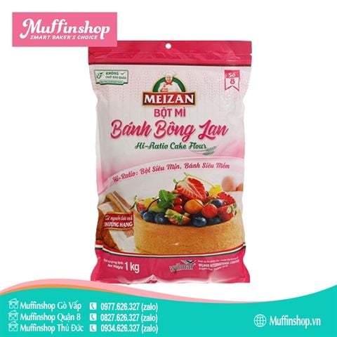 Bột mì Meizan Bông Lan 1kg - 10g/T