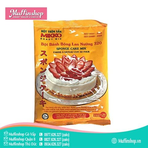 Bột bông lan Mikko gói 200gr - 40g/T