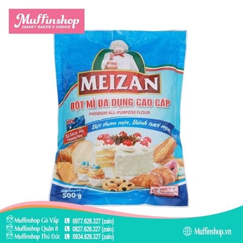 Bột mì Meizan Đa Dụng 1kg - 10g/T