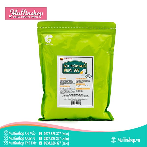 Bột Trứng muối Gumi Egg 1kg*10gói