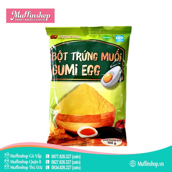 Bột Trứng muối Gumi Egg 1kg*10gói