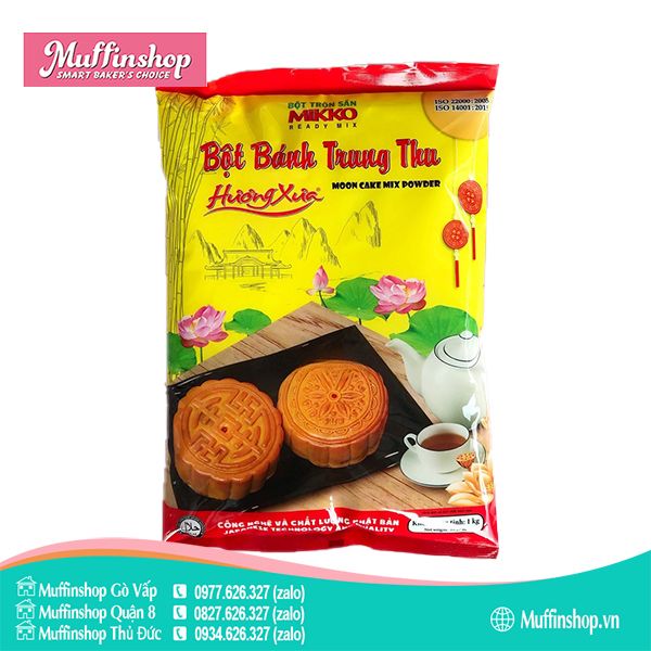 Bột vỏ bánh Trung Thu Mikko 1kg - 15g/T