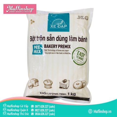 Bột vỏ bánh Trung Thu Xe Đạp 1kg - 10g/T