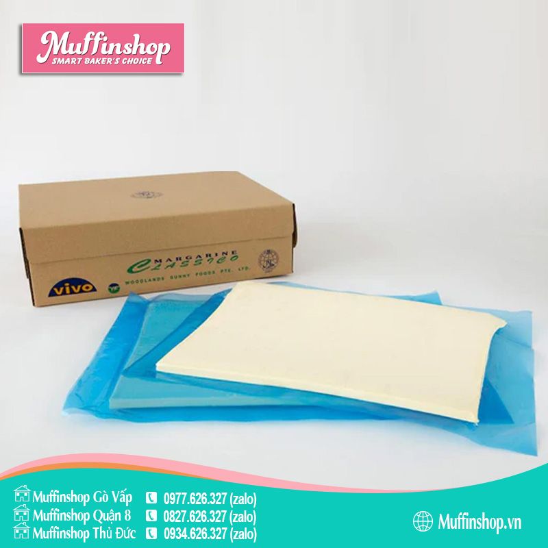 Bơ cán lớp Vivo tấm 1kg - 10 tấm/T