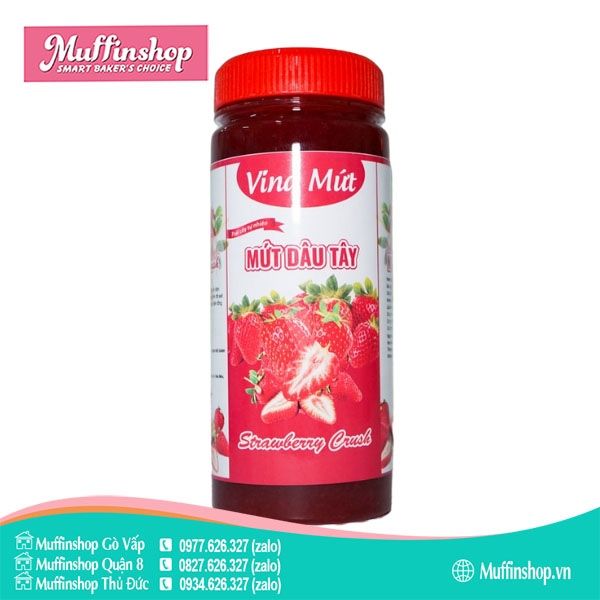 Mứt dâu - Vina Mứt 650gr