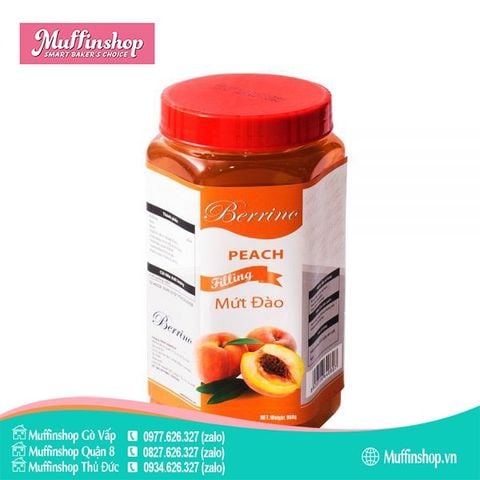 Mứt Berrino ĐÀO 950gr - 15h/T