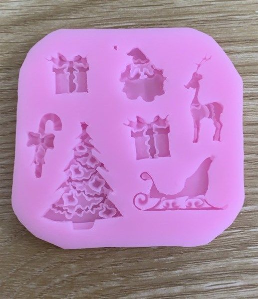 Khuôn silicon 4D Noel