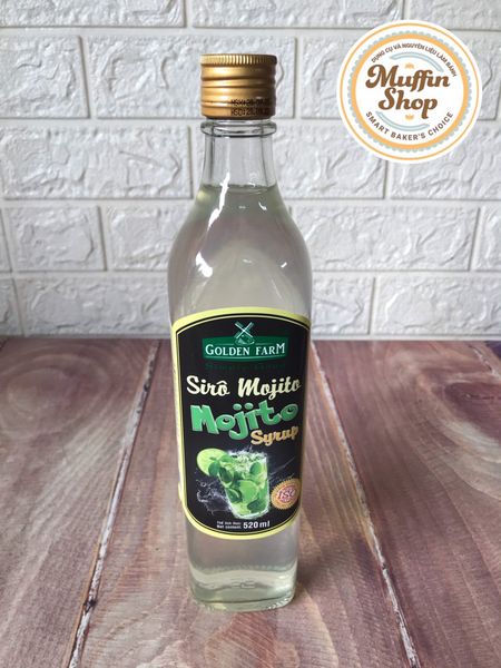 Siro Golden Farm MOJITO 520 ml - 12c/T